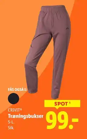 Lidl Træningsbukser, DKK 99 tilbud