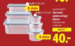 Lidl Sæt med opbevaringsbøtter, DKK 40 tilbud