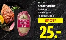 Lidl Andebrystfilet, DKK 25 tilbud