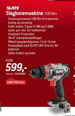 Thansen Slagboremaskine, DKK 599 tilbud