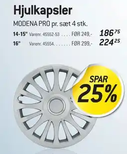 Thansen Hjulkapsler tilbud
