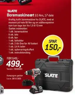 Thansen Boremaskineæt, DKK 499 tilbud