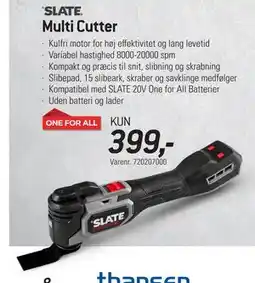 Thansen Multi Cutter, DKK 399 tilbud