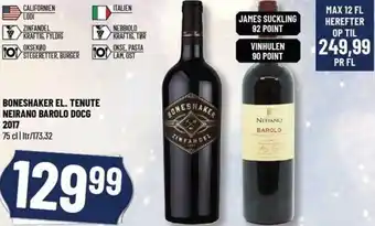 Løvbjerg Boneshaker El.Tenute Neirano Barolo DOCG 2017 tilbud