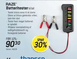 Thansen Batteritester, DKK 90.3 tilbud