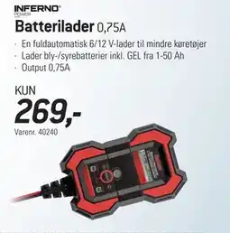 Thansen Batterilader, DKK 269 tilbud