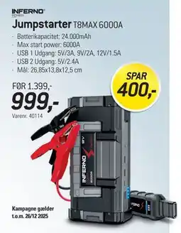Thansen Jumpstarter, DKK 999 tilbud