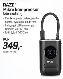 Thansen Mikro kompressor, DKK 349 tilbud