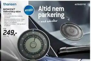 Elektronisk p-skive., DKK 249