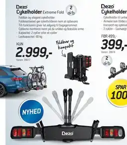 Thansen Cykelholder., DKK 2999 tilbud