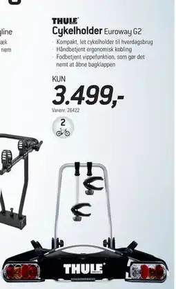 Thansen Cykelholder., DKK 3499 tilbud