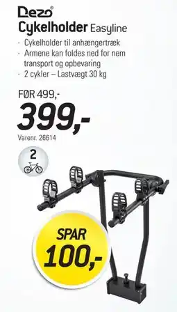 Thansen Cykelholder, DKK 399 tilbud