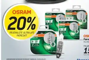 Thansen 20% PÅ UDVALGTE ULTRA LIFE PÆRESÆT tilbud