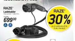 Thansen LADEKABLER TIL EL-BIL FRA RAZE tilbud