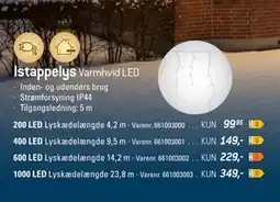 Thansen Istappelys tilbud