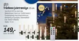 Thansen Trådløse juletræslys, DKK 149 tilbud
