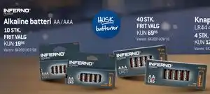 Thansen Alkaline batteri tilbud