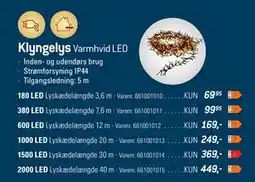 Thansen Klyngelys tilbud