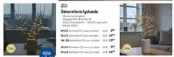 Thansen Dekorations lyskæde tilbud