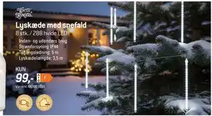 Lyskæde med snefald, DKK 99