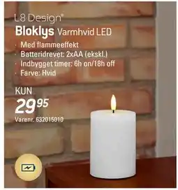 Thansen Bloklys, DKK 29.95 tilbud