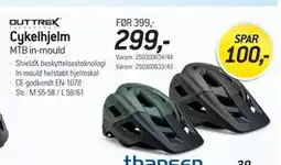 Thansen Cykelhjelm, DKK 299 tilbud