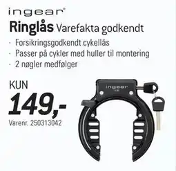 Thansen Ringlås., DKK 149 tilbud