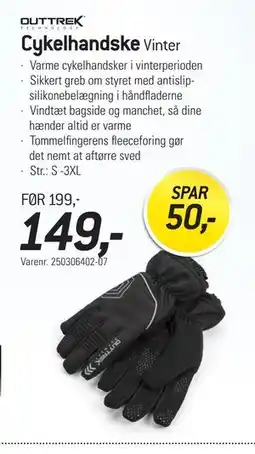 Thansen Cykelhandske, DKK 149 tilbud