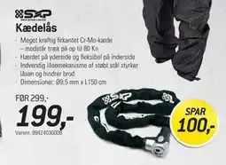 Thansen Kædelås, DKK 199 tilbud