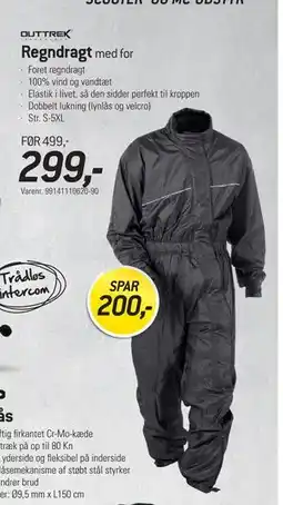 Thansen Regndragt, DKK 299 tilbud