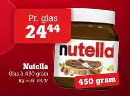 Poetzsch Padborg Nutella, DKK 24.44 tilbud