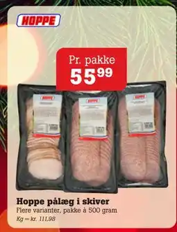 Poetzsch Padborg Hoppe pålæg i skiver, DKK 55.99 tilbud