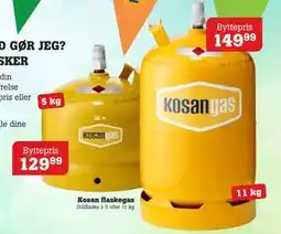 Poetzsch Padborg Kosan flaskegas tilbud