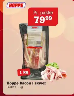 Poetzsch Padborg Hoppe Bacon i skiver, DKK 79.99 tilbud