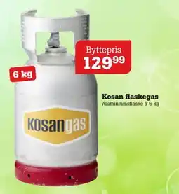 Poetzsch Padborg Kosan flaskegas., DKK 129.99 tilbud