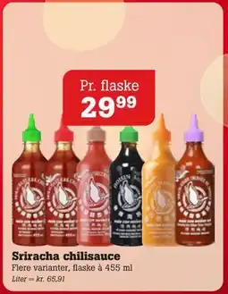 Poetzsch Padborg Sriracha chilisauce, DKK 29.99 tilbud