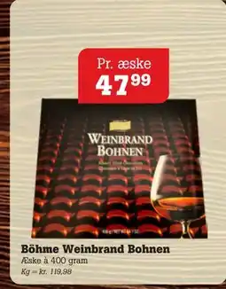 Poetzsch Padborg Böhme Weinbrand Bohnen, DKK 47.99 tilbud