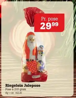 Poetzsch Padborg Riegelein Julepose, DKK 29.99 tilbud