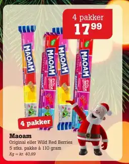 Poetzsch Padborg Maoam, DKK 17.99 tilbud