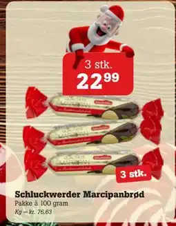 Poetzsch Padborg Schluckwerder Marcipanbrød, DKK 22.99 tilbud