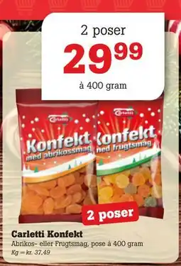 Poetzsch Padborg Carletti Konfekt, DKK 29.99 tilbud