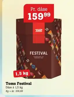 Poetzsch Padborg Toms Festival, DKK 159.99 tilbud