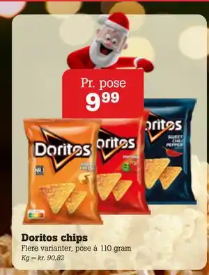 Poetzsch Padborg Doritos chips, DKK 9.99 tilbud