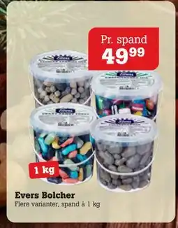 Poetzsch Padborg Evers Bolcher, DKK 49.99 tilbud