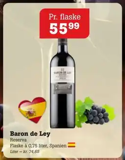 Poetzsch Padborg Baron de Ley, DKK 55.99 tilbud