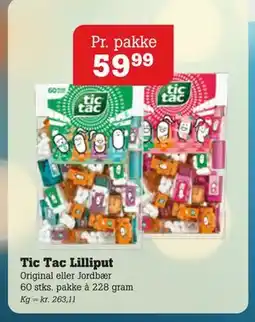 Poetzsch Padborg Tic Tac Lilliput, DKK 59.99 tilbud