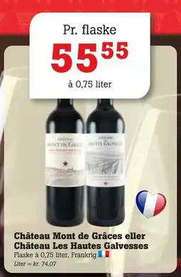 Poetzsch Padborg Château Mont de Grâces eller Chäteau Les Hautes Galvesses, DKK 55.55 tilbud