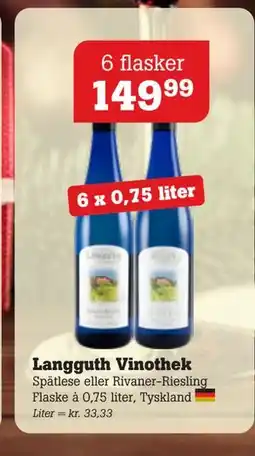 Poetzsch Padborg Langguth Vinothek, DKK 149.99 tilbud