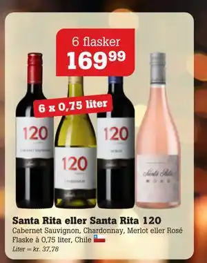Poetzsch Padborg Santa Rita eller Santa Rita 120, DKK 169.99 tilbud
