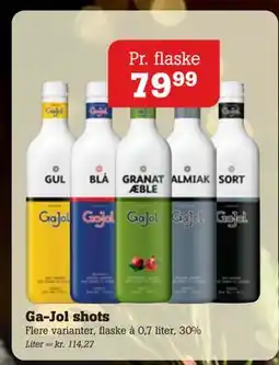 Poetzsch Padborg Ga-Jol shots, DKK 79.99 tilbud